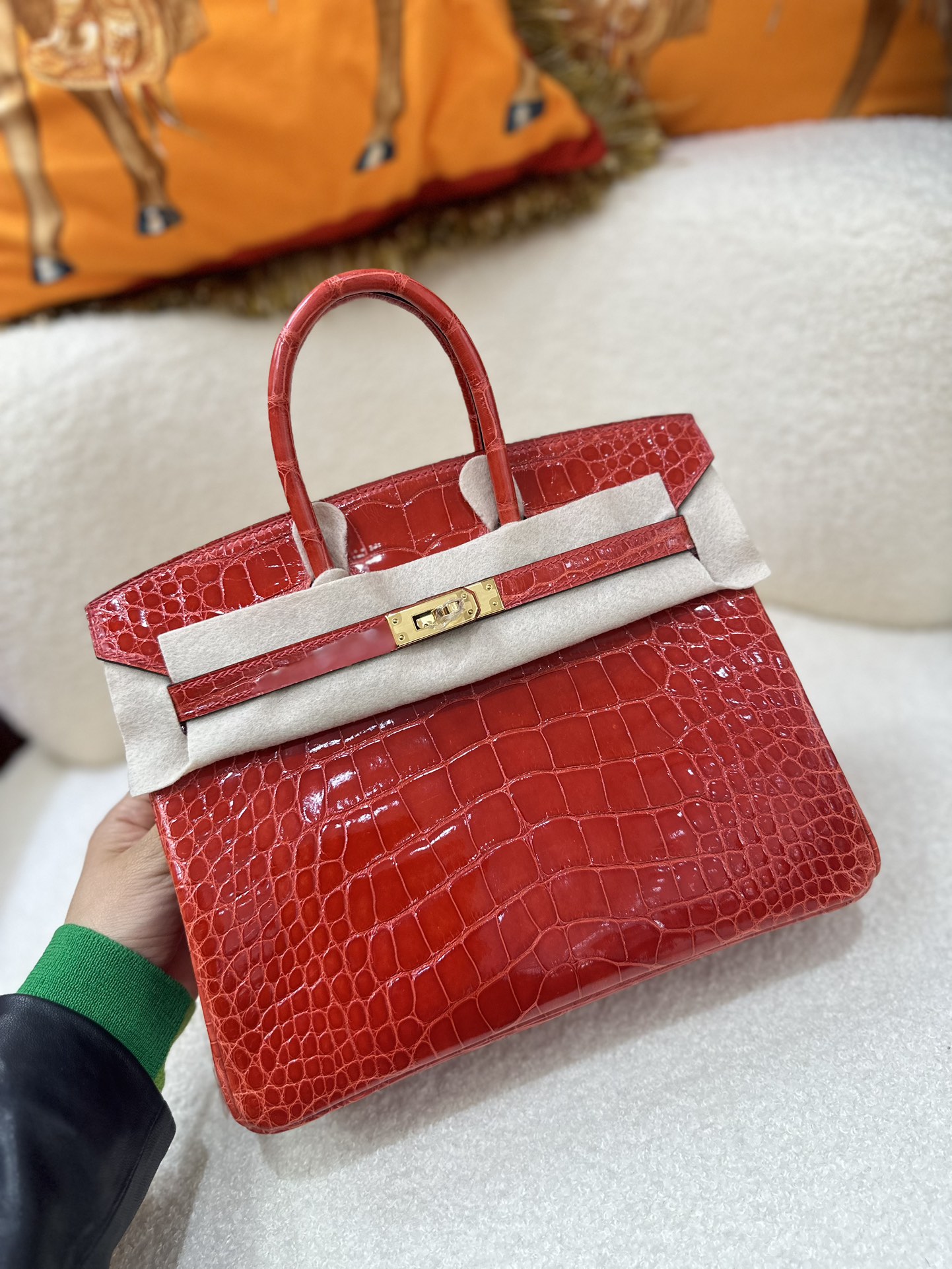 Birkin 25/30/35 with Crocodile Leather (Custom Order)